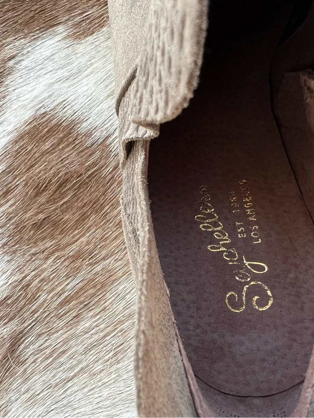Seychelles Taupe Suede Cutout Ankle Booties